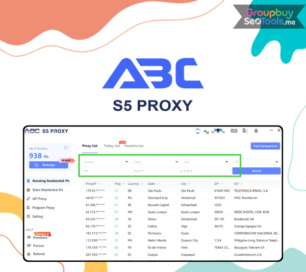 ABC S5 Proxy