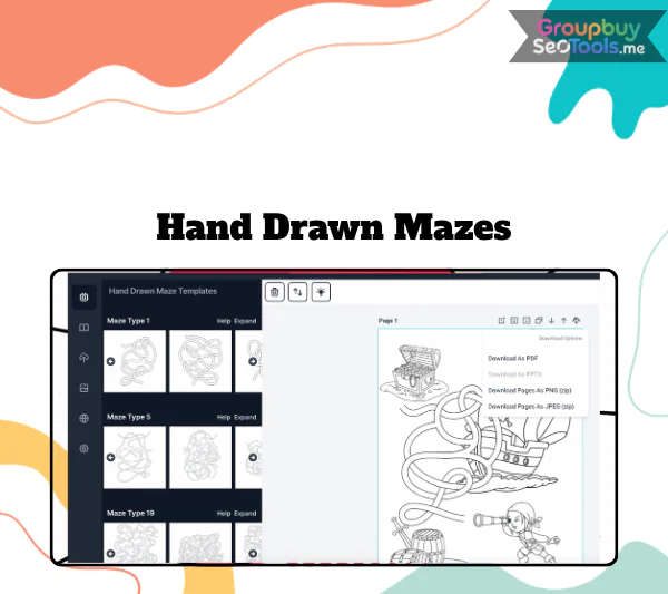 Hand Drawn Mazes